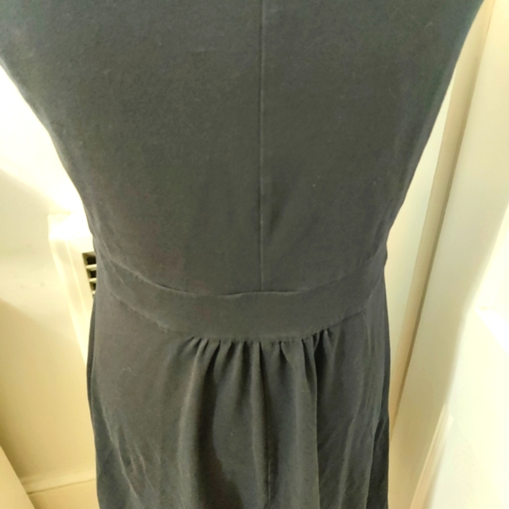 Lands End Black Sleeveless Dress Size Medium - Picture 8 of 10